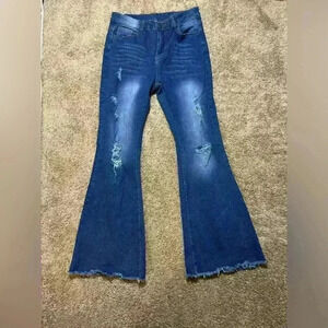 Blue Jean Bellbottoms